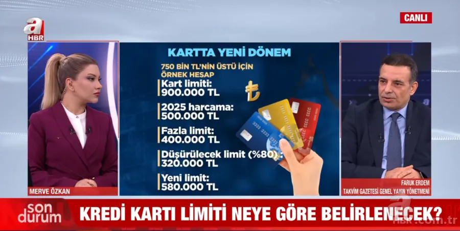Kredi kartında yeni dönem: Kimlerin limiti düşecek, sistem nasıl işleyecek? Örnek tablo 8