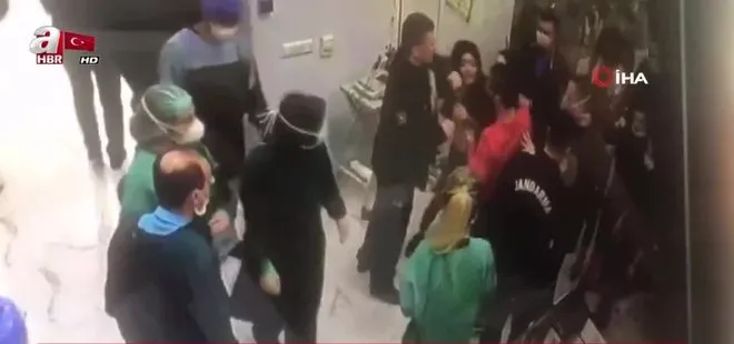 Kadın doktora çirkin saldırının görüntüleri ortaya çıktı |Video