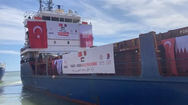 Türkiye’den Gazze’ye bir yardım gemisi daha!