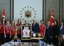 Başkan Erdoğan Filenin Sultanlarını kabul etti