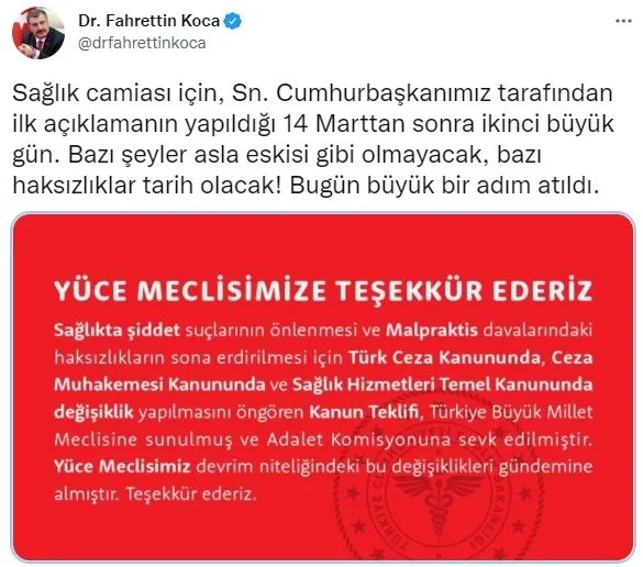 Sağlık Bakanı Fahrettin Koca: Tarih olacak - 1
