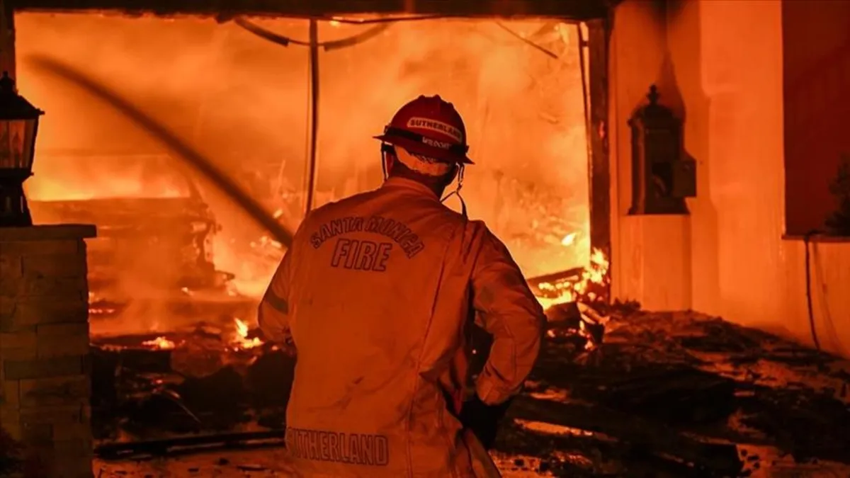 Los Angeles'taki yangın bölgesinde "çamur seli " alarmı!
