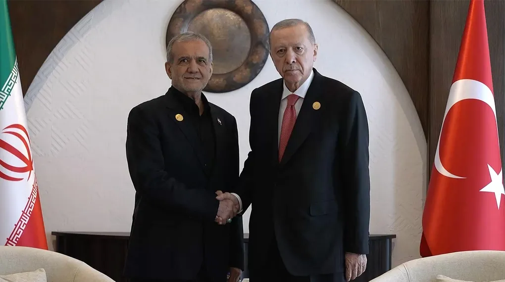 Başkan Erdoğan İran Cumhurbaşkanı Pezeşkiyan ile telefonda görüştü