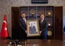 İzmirde AK Partili Eyyüp Kadir İnandan Cemil Tugaya ziyaret