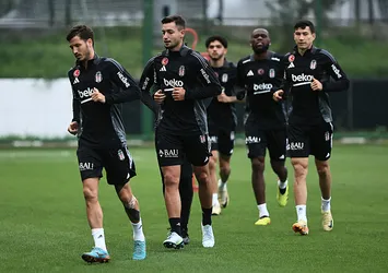 Beşiktaş Eintracht Frankfurt maçının hazırlıklarına başladı