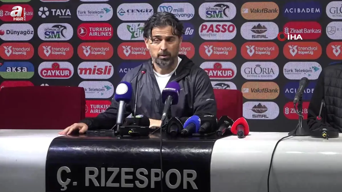 Çaykur Rizespor'da, İlhan Palut istifa etti