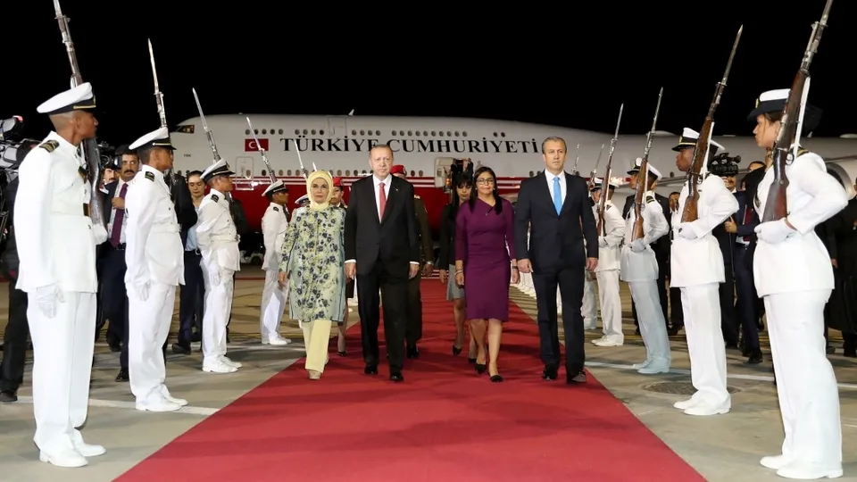 Başkan Erdoğan Venezuela'da