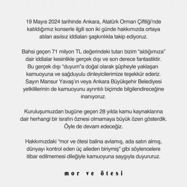 Mansur Yavaş’ın 69 milyonluk Ebru Gündeş konserinin faturası ortaya çıktı! 1 günlük konsere 10 gün teknik hizmet bedeli