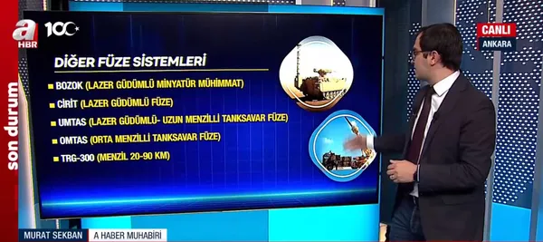 BORA, TAYFUN ve CENK! İşte Türkiye’nin balistik füzeleri | Yerli füzelerin özellikleri neler?