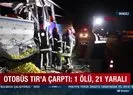 Denizli Bozkurt’ta feci kaza! Otobüs TIR’a çarptı: 1 ölü, 21 yaralı