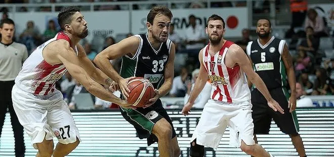 DARÜŞŞAFAKA DOĞUŞ, OLYMPİAKOS DEPLASMANINDA