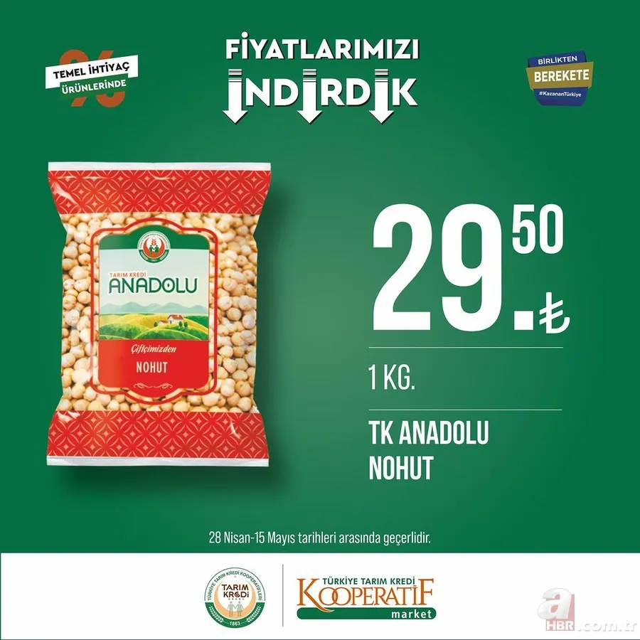 TARIM KREDİ MARKETlerinde indirimsiz ürün kalmadı! Ucuzluk başladı! Sucuk, Tereyağı, peynir, et, şeker, çay, tuvalet kağıdı... 18