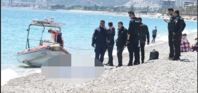 Antalya'da denize giren bir kişi boğuldu