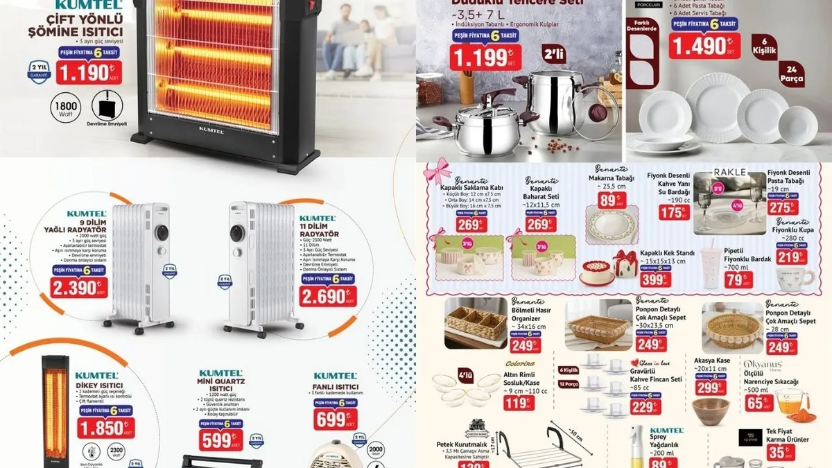 BİM 21 Kasım kataloğunda bu hafta neler var? İndirimli ürünlerin tam listesi