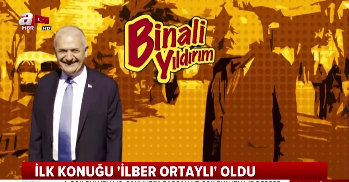 Binali Yıldırım youtube kanalı açtı! İlk konuğu Prof. İlber Ortaylı oldu