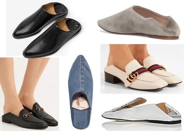 Yeni terlik modası: Topuğuna basılmış ayakkabı