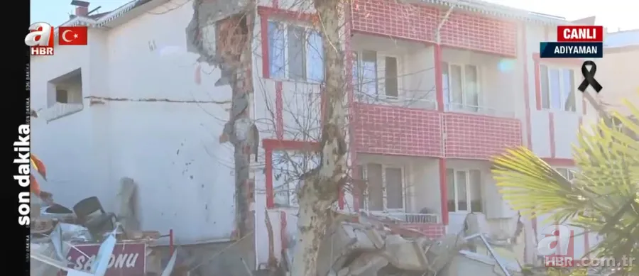 Depreme ait yeni görüntüler ortaya çıktı! İşte gökyüzünde ortaya çıkan ışık hüzmesi ve sallantı anı 15