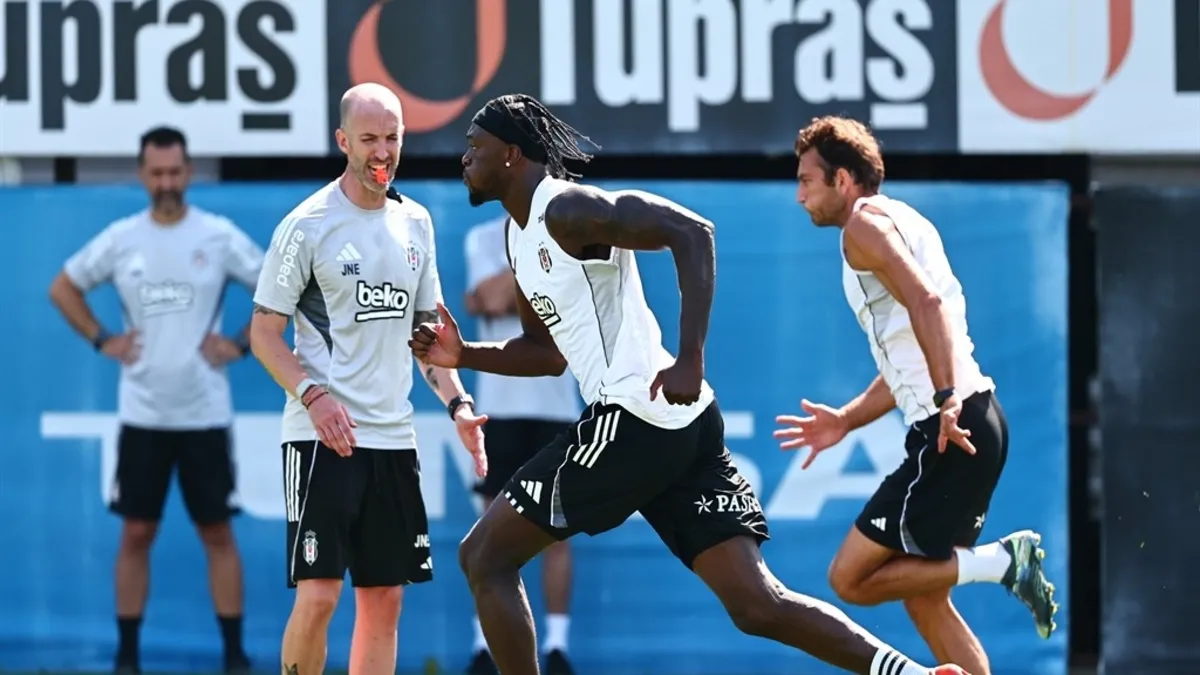 Beşiktaş Shakhtar Donetsk maçı hazırlıklarını sürdürdü