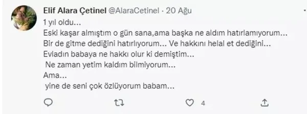 Tomris Çetinel’in evlat acısı! Kızı Elif Alara vefat etti