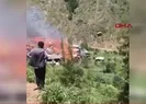 Artvinde yangın! Birçok köy evi de etkilendi