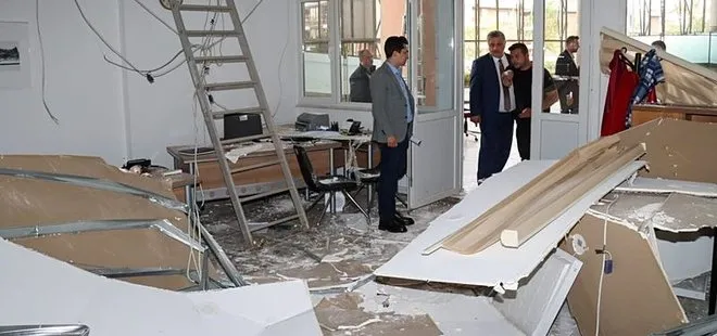 Yalova'da facianın eşiğinden dönüldü! Nikah dairesinin tavanı çöktü: 4 yaralı
