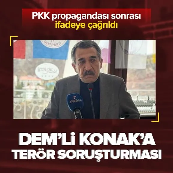 DEM Partili Tunceli Belediye Başkanı Cevdet Konak’a terör soruşturması