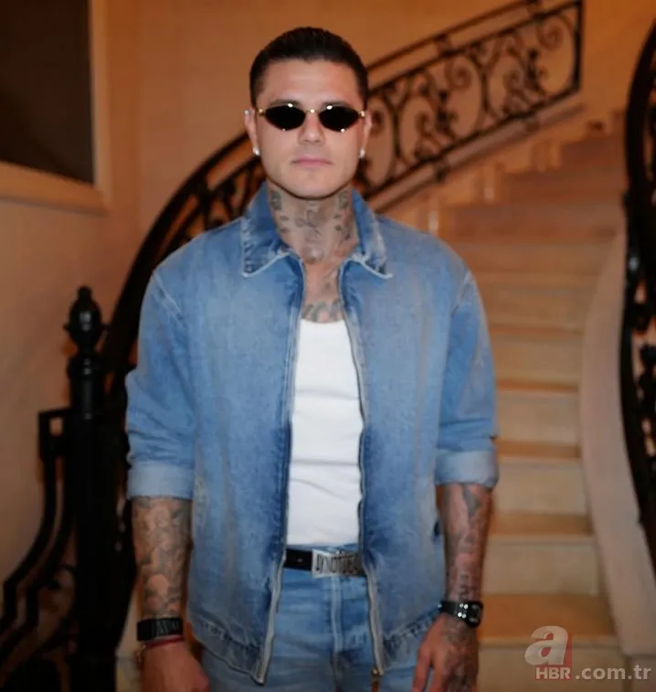 Mauro Icardi'nin 80'ler tarzı! Yıldız futbolcu imaj yeniledi 6