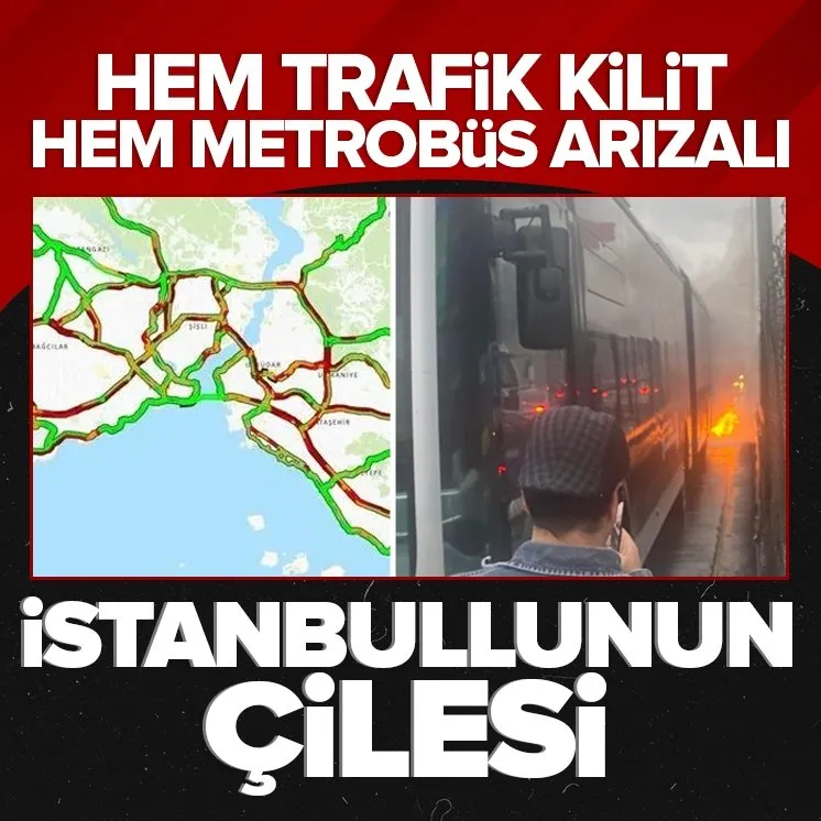 İstanbul’da ulaşım çilesi! Vatandaş yine mağdur