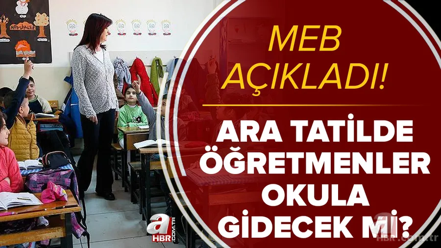 Ara tatilde öğretmenler idari izinli mi? 2021 Kasım ilk ara tatilde öğretmenler okula gidecek mi, tatil mi? 1