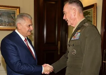 ABD Genelkurmay Başkanı Köşk'te