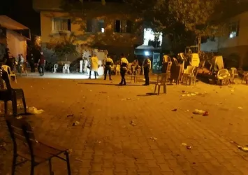 Sokak düğününde dehşet! 10 kişi yaralandı
