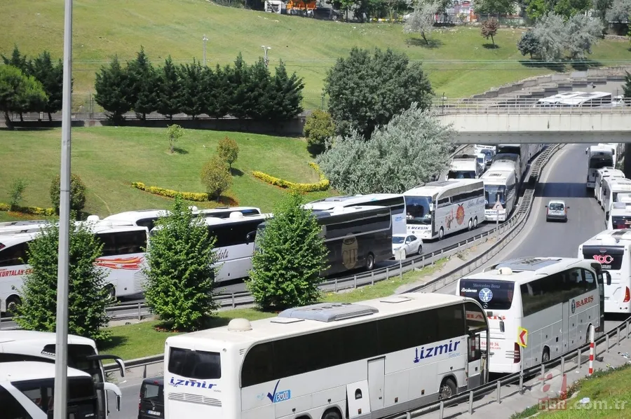 15 Temmuz Demokrasi Otogarı'nda seçim yoğunluğu 15
