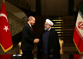 Cumhurbaşkanı Erdoğan, Ruhani ile görüştü