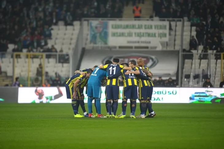 Bursa’da galip yok! MS: Bursaspor 1-1 Fenerbahçe