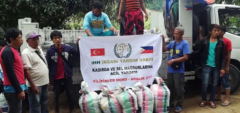Selin vurduğu Filipinlere acil yardım