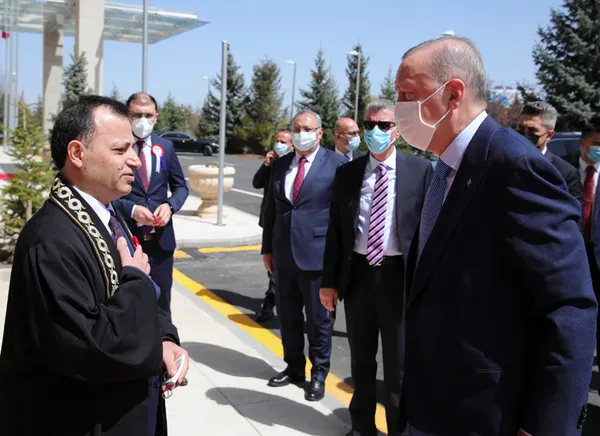 Son dakika: Başkan Erdoğan'dan Anayasa Mahkemesinin 60. Kuruluş Yıl Dönümü Töreni'ne katıldı - 4