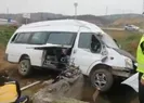 Tarım işçilerinin olduğu minibüs devrildi: 17 yaralı