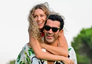 Kenan İmirzalıoğlu kızıyla bahçe keyfinde! Sinem Kobal paylaştı...