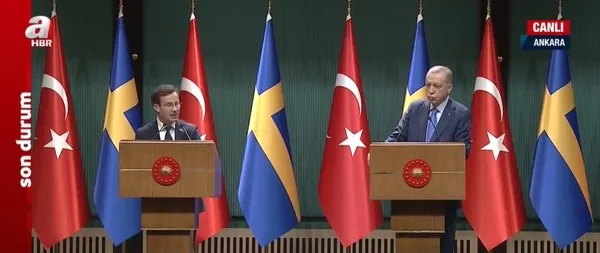 İsveç Başbakanı Ulf Kristersson’dan Başkan Erdoğan’a söz: 3’lü muhtıradaki tüm taahhütleri yerine getireceğiz