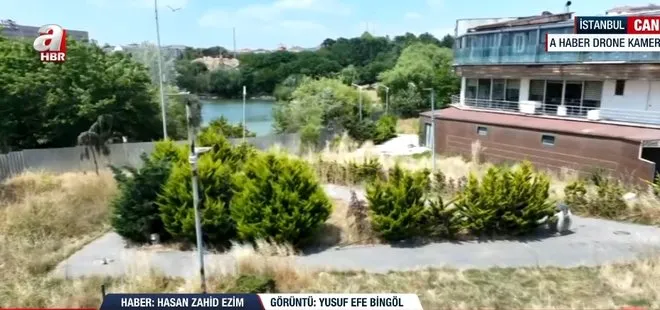 Bakırköy Botanik Parkı 14 aydır kapalı! A Haber drone kamerasından özel görüntüler