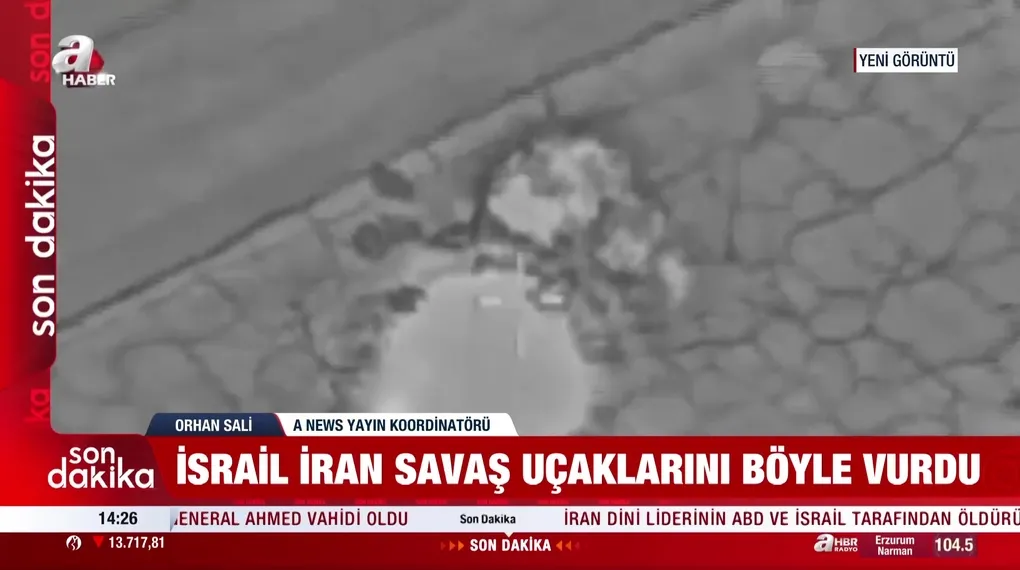 İsrail, İran savaş uçaklarını böyle vurdu