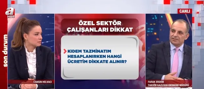 Özel sektör çalışanları dikkat! KIDEM TAZMİNATINI KİMLER, NASIL ALABİLİR?