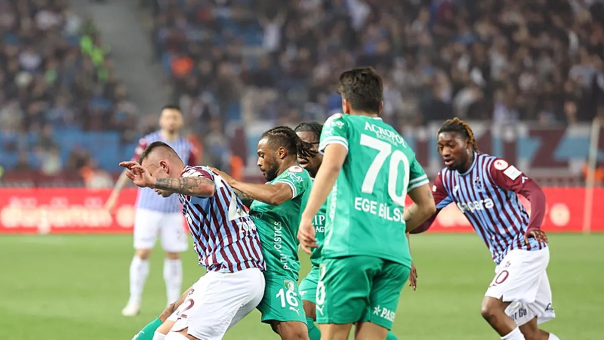 Trabzonspor - Sipay Bodrum FK 1-1 berabere