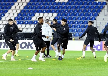 Beşiktaş Sivasspor maçına hazır
