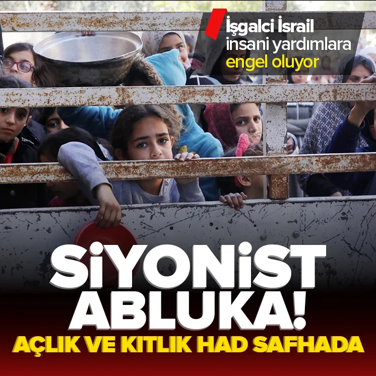 Gazze’de Siyonist engel!