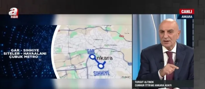 Cumhur İttifakı Ankara adayı Turgut Altınok A Haber’de! Ankara’daki seçim çalışmaları sürecini ve projelerini anlattı