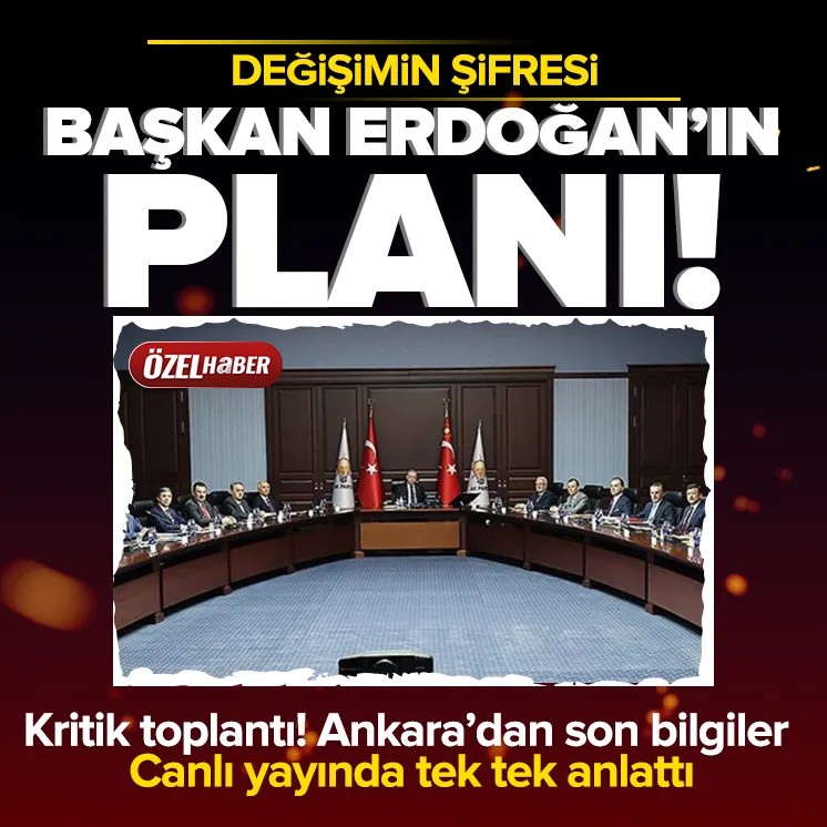 Başkan Erdoğan liderliğinde kritik MYK! İşte plan...