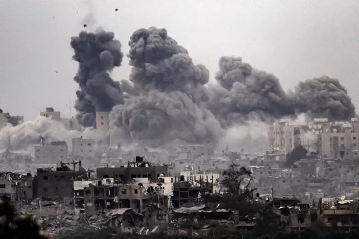 KATİL İsrail’in Gazze katliamında 24. gün! A Haber bölgede… Bombardıman devam ediyor