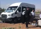 Yolcu minibüsü ile para nakil aracı çarpıştı: 15 yaralı