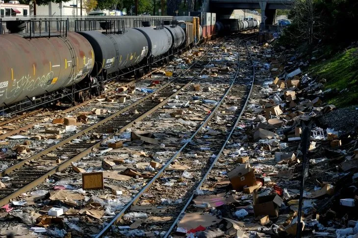 ABD'de tren soygunları başladı! Union Pacific ve Amazon...